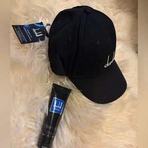 Dunhill Driven Classic Black baseball Hat and shower gel